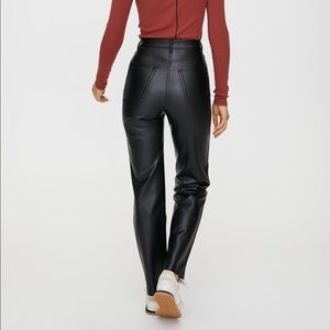 NWOT Wilfred Vegan Leather Pants